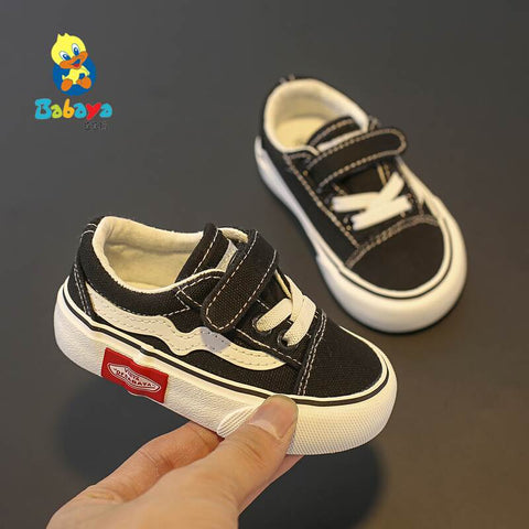 Baby Shoes Soft Bottom Boy Casual Shoes 1-3 Years Old 2019 autumn Winter Children Canvas Shoes Girls Walking Shoes Toddler boots