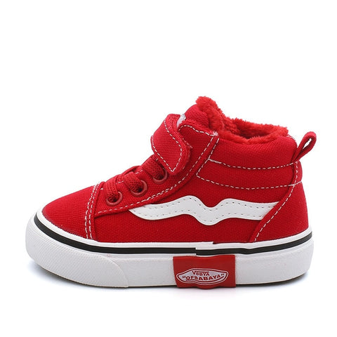 Baby Shoes Soft Bottom Boy Casual Shoes 1-3 Years Old 2019 autumn Winter Children Canvas Shoes Girls Walking Shoes Toddler boots