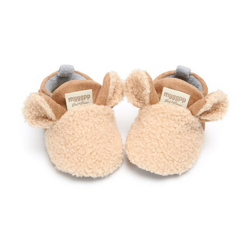 Autumn Winter Baby Shoes Firstwalkerborn Cute Little Sheep Soft Bottom Non-Slip Baby Shoes Baby Toddler Shoes