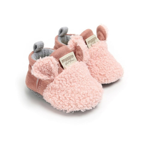 Autumn Winter Baby Shoes Firstwalkerborn Cute Little Sheep Soft Bottom Non-Slip Baby Shoes Baby Toddler Shoes