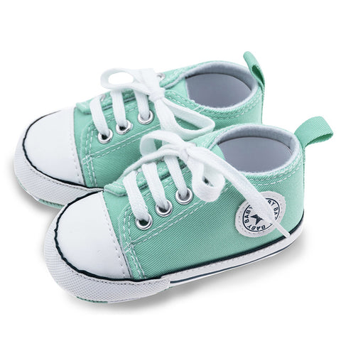 Baby Shoes Boy Girl New Colors Canvas Sneaker Cotton Comfort Breathable Newborn Infant First Walkers Toddler Crib Shoes
