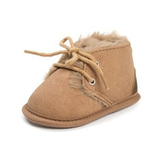 2017 Winter Baby Boys Girls Keep Warm Shoes First Walkers Sneakers Kids Crib Bebe Infant Toddler Footwear Solid Boots Prewalkers