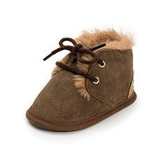 2017 Winter Baby Boys Girls Keep Warm Shoes First Walkers Sneakers Kids Crib Bebe Infant Toddler Footwear Solid Boots Prewalkers